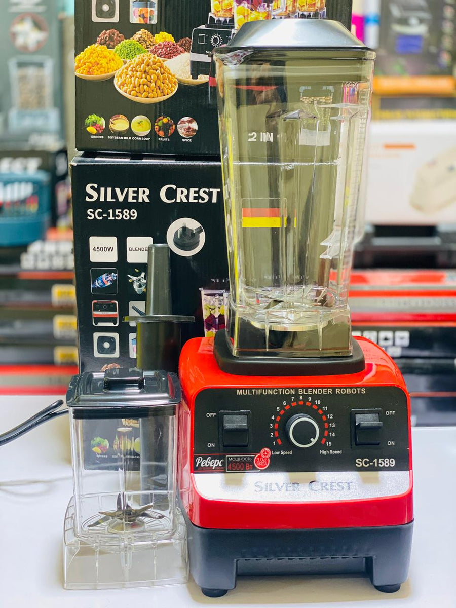 Silver Crest SC-1589 2 in 1 High Power Blender 4500W – Multi