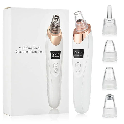 5 in 1 Electric Blackhead Acne Oil Remover Vacuum Suction Face Pore Cleaner Machine